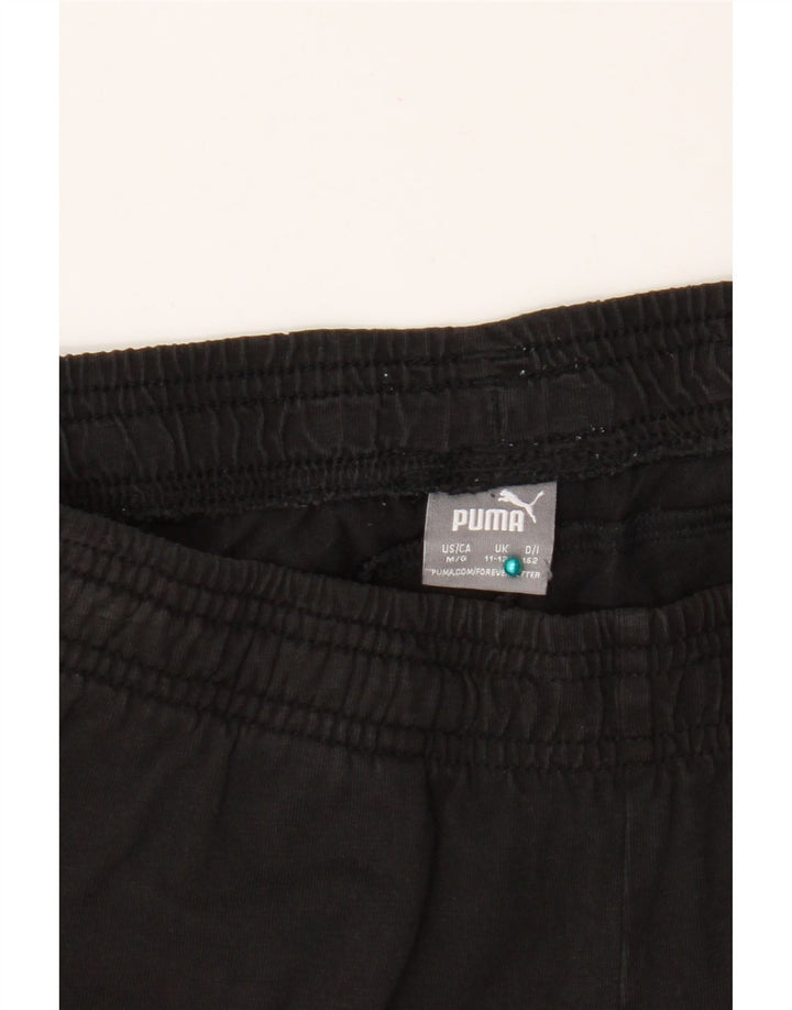 Puma Jungen Graphic Sport Shorts 11-12 Jahre Schwarz