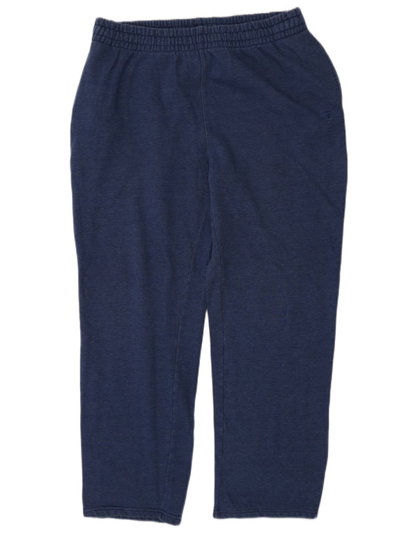 Russell Athletic Mens Tracksuit Trousers XL Navy Blue Cotton