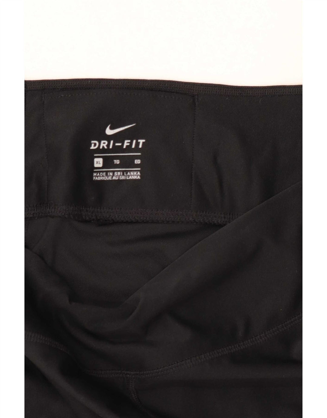 Nike Damen Dri Fit Capri Leggings UK 18 XL Schwarz