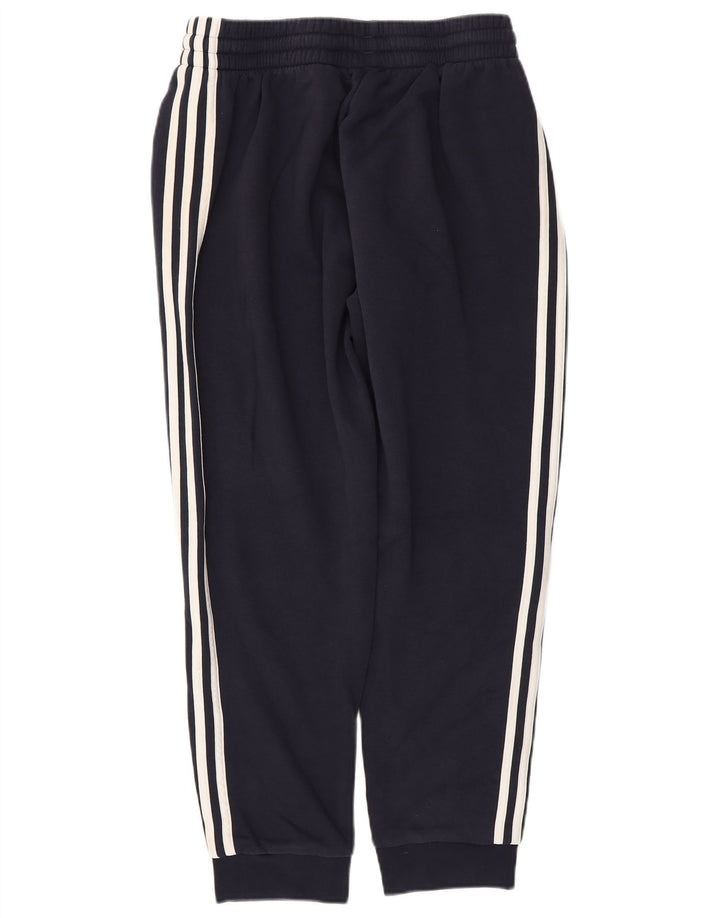ADIDAS Herren-Trainingshose, Jogginghose, groß, marineblau, Baumwolle