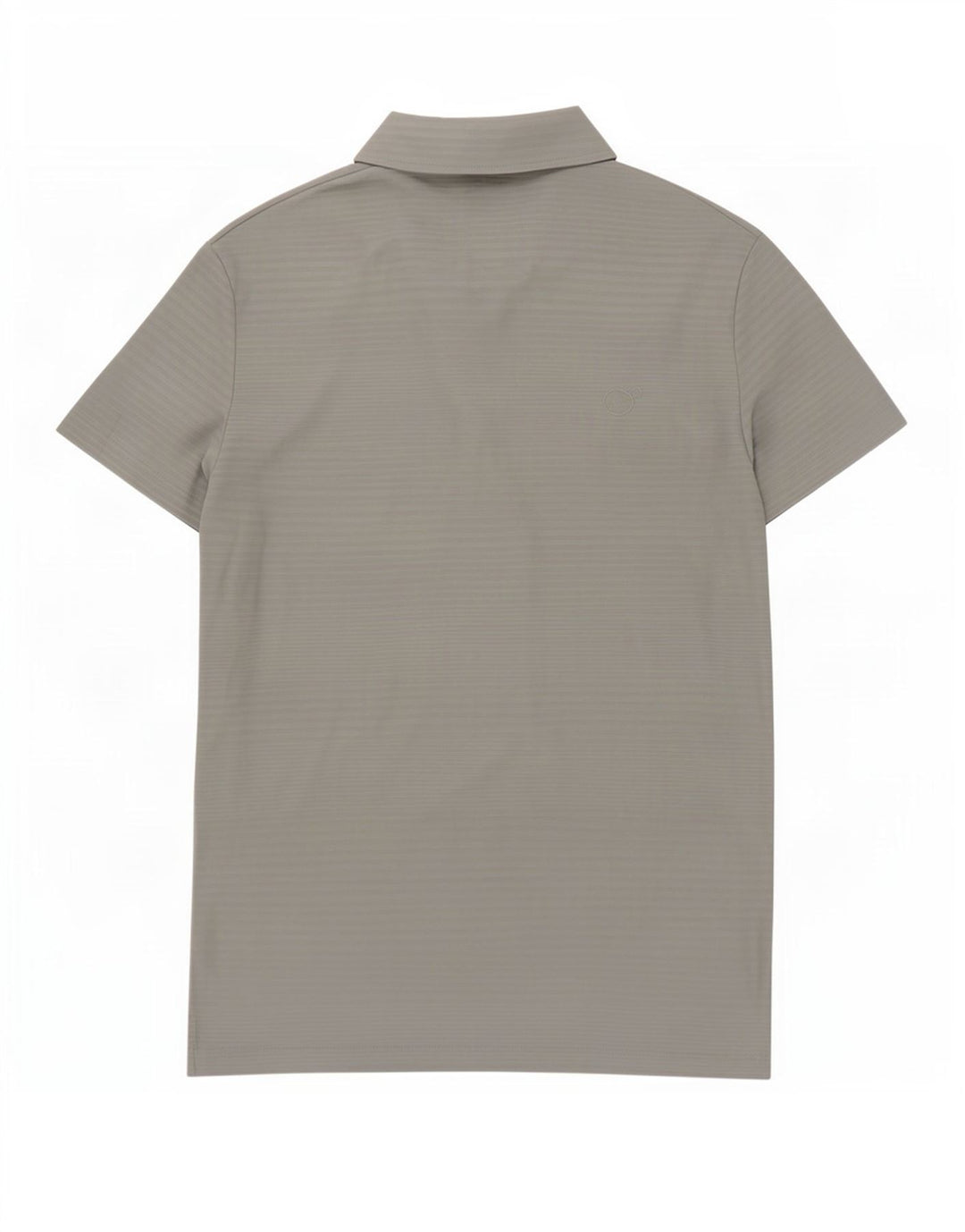 Puma Damen Poloshirt UK 16 Großes graues Nadelstreifen-Polyester