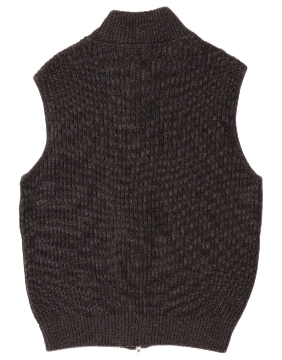 Bramante Herren-Strickjacke aus mittelgrauer Schurwolle