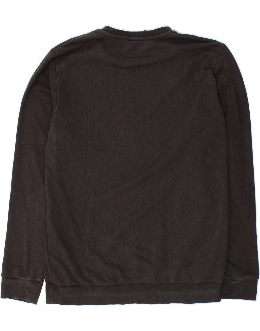 ADIDAS Mens Sweatshirt Jumper Medium Black Cotton Vintage Adidas and Second-Hand Adidas from Messina Hembry 