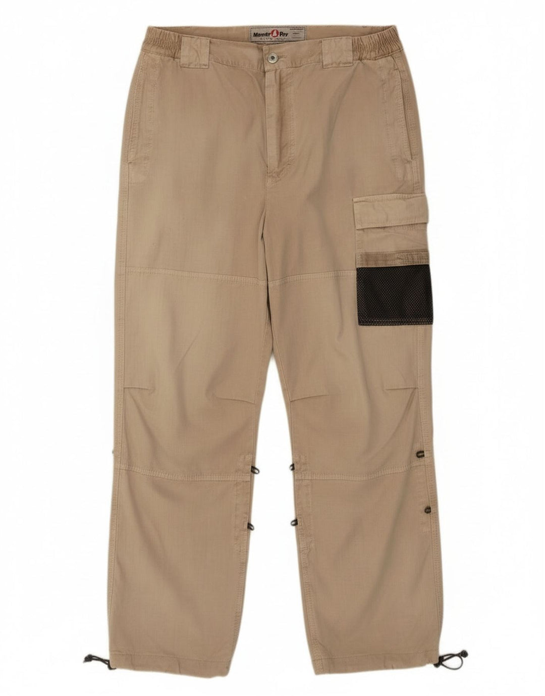 Murphy & Nye Herren Jogger-Cargohose W36 L30 Beige Baumwolle