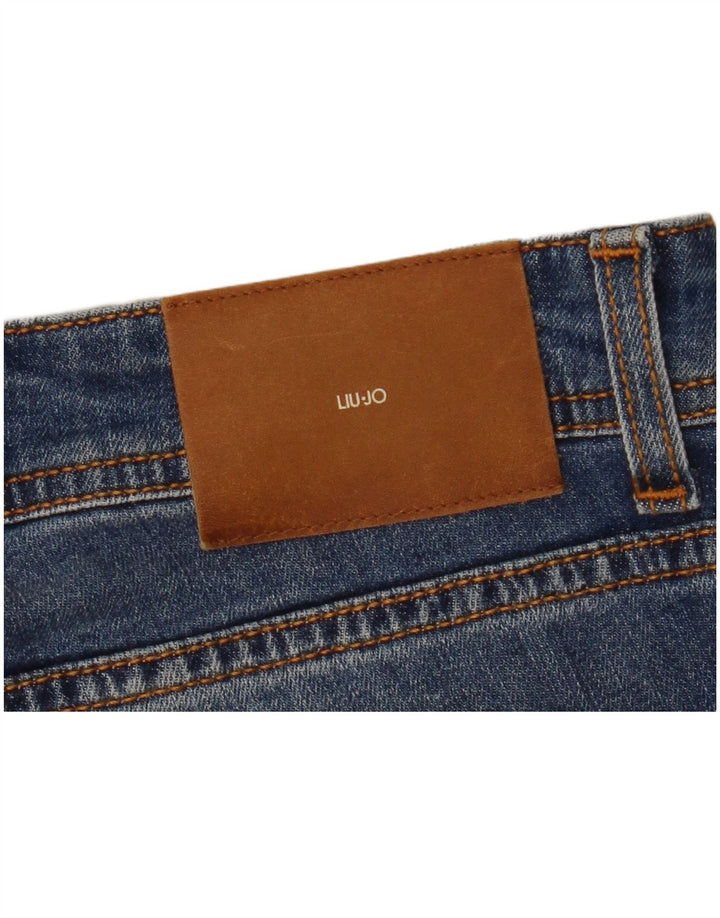Liu Jo Herren Regular Straight Jeans W33 L33 Marineblau