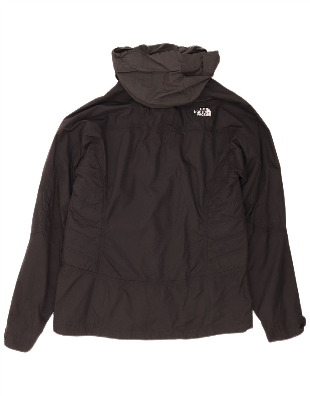 The North Face Damen-Windbreakerjacke mit Kapuze, UK 14, mittelschwarzes Nylon