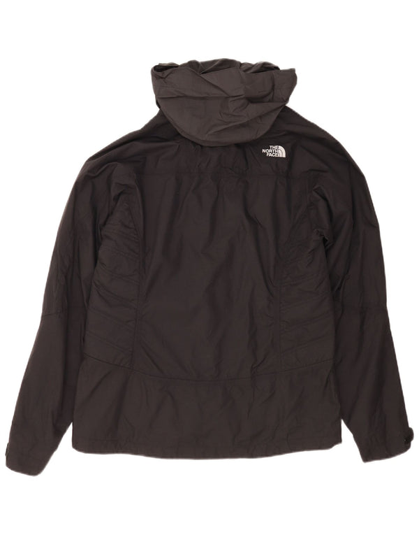 The North Face Damen-Windbreakerjacke mit Kapuze, UK 14, mittelschwarzes Nylon