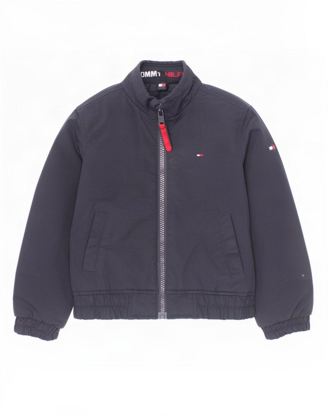 Tommy Hilfiger Bomberjacke für Jungen, 3–4 Jahre, marineblaues Polyamid