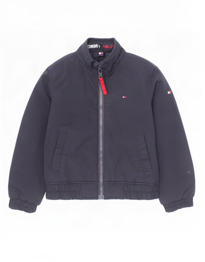 Tommy Hilfiger Bomberjacke für Jungen, 3–4 Jahre, marineblaues Polyamid