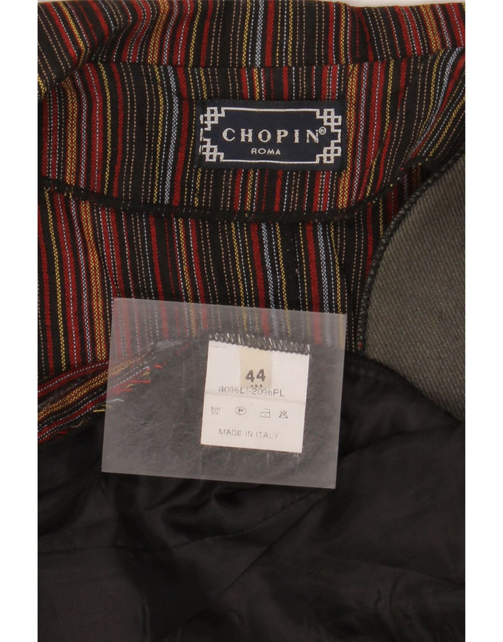 Chopin Roma Damen-Blazer mit 3/4-Ärmeln, Größe IT 44, mittelmehrfarbig