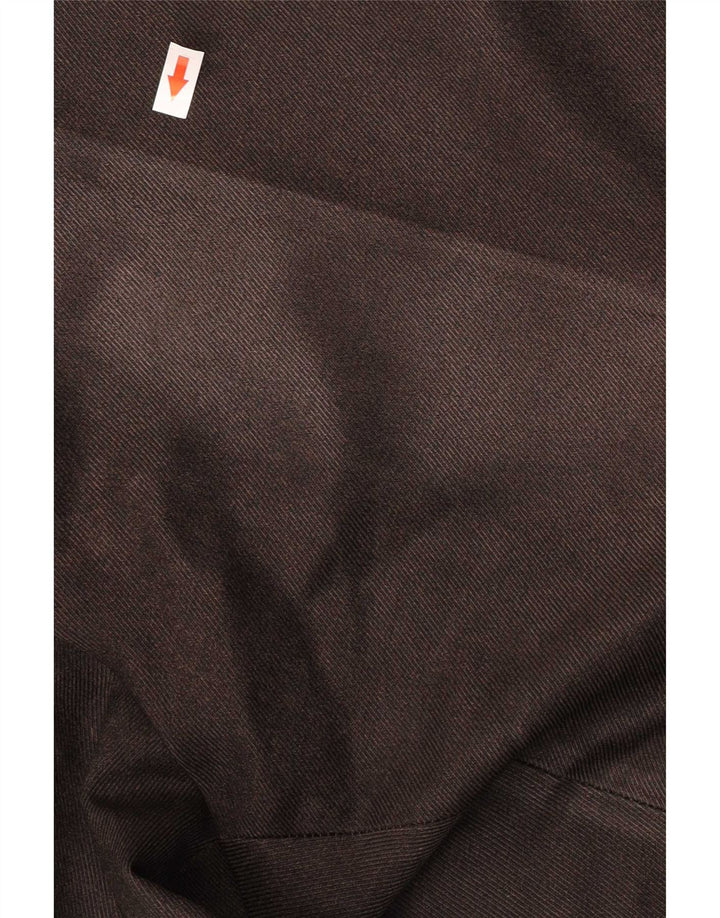 Marks & Spencer Herren-Anzughose, gerade, normal, W42, L29, braun, Polyester