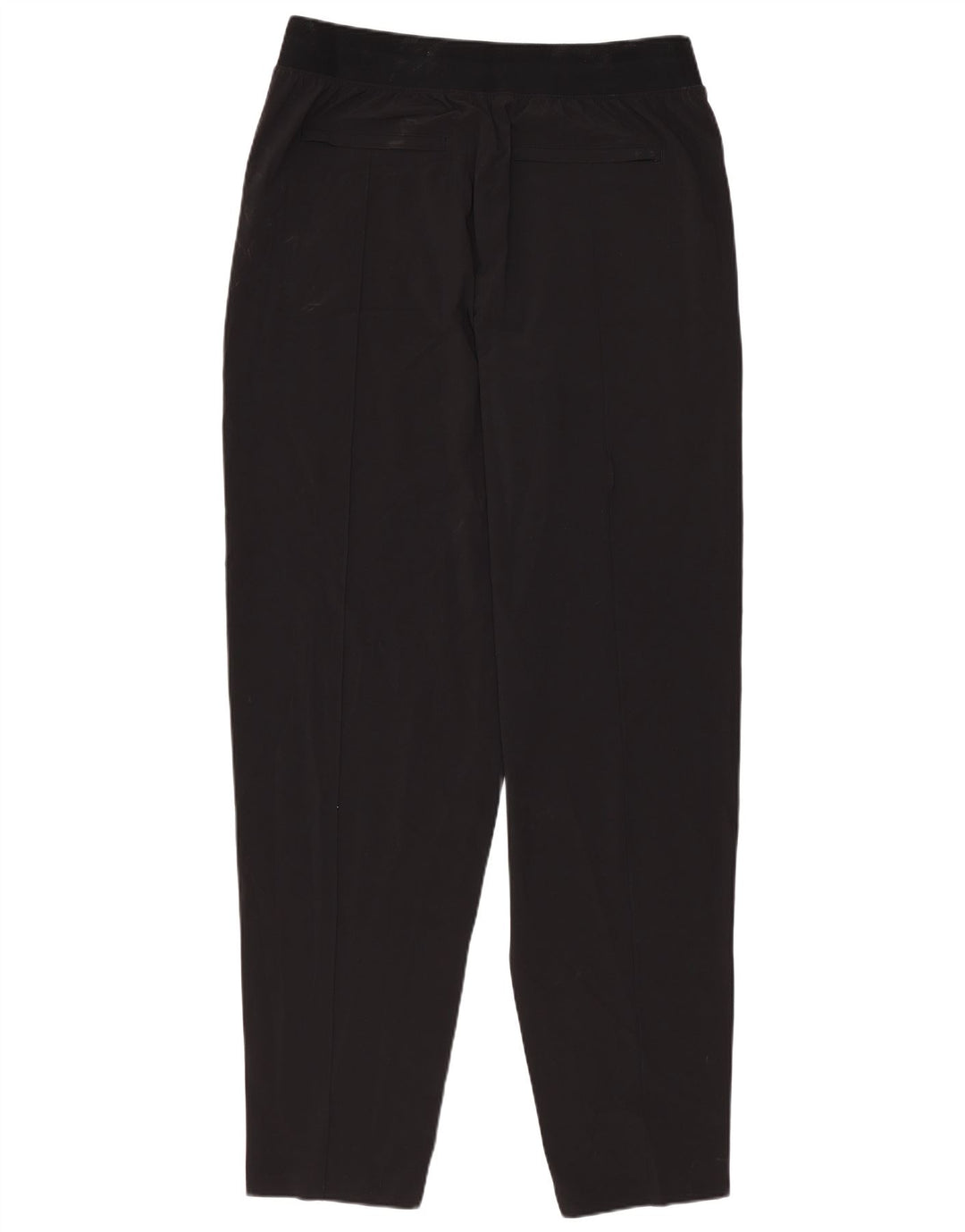 ATHLETA Damen Tapered Chino-Hose US 6 Medium W30 L30 Schwarz Polyester