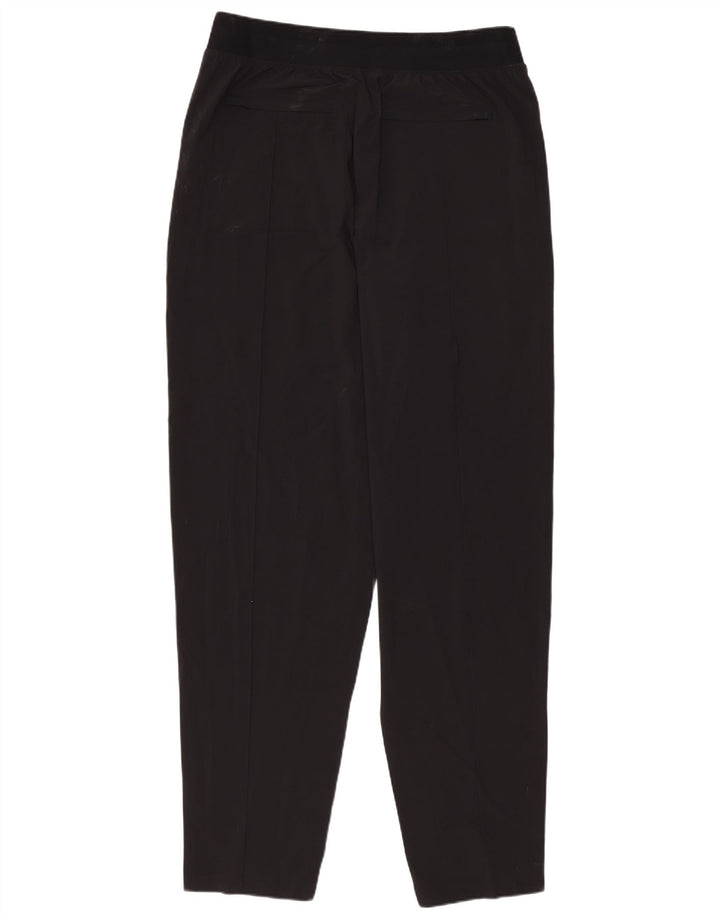 ATHLETA Damen Tapered Chino-Hose US 6 Medium W30 L30 Schwarz Polyester