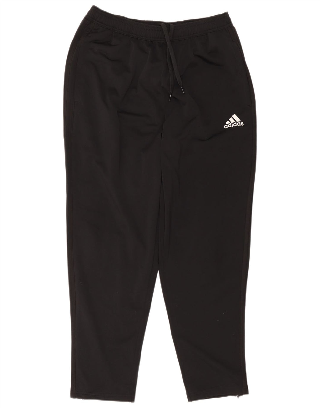 Adidas Herren-Trainingshose, groß, aus schwarzem Polyester
