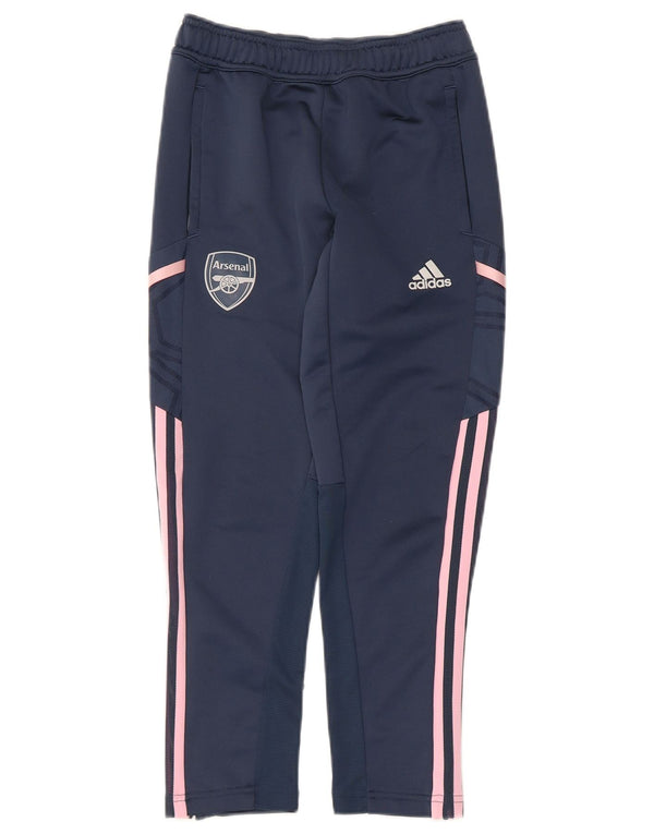 Adidas Mädchen Arsenal Trainingshose 9–10 Jahre Marineblau Polyester