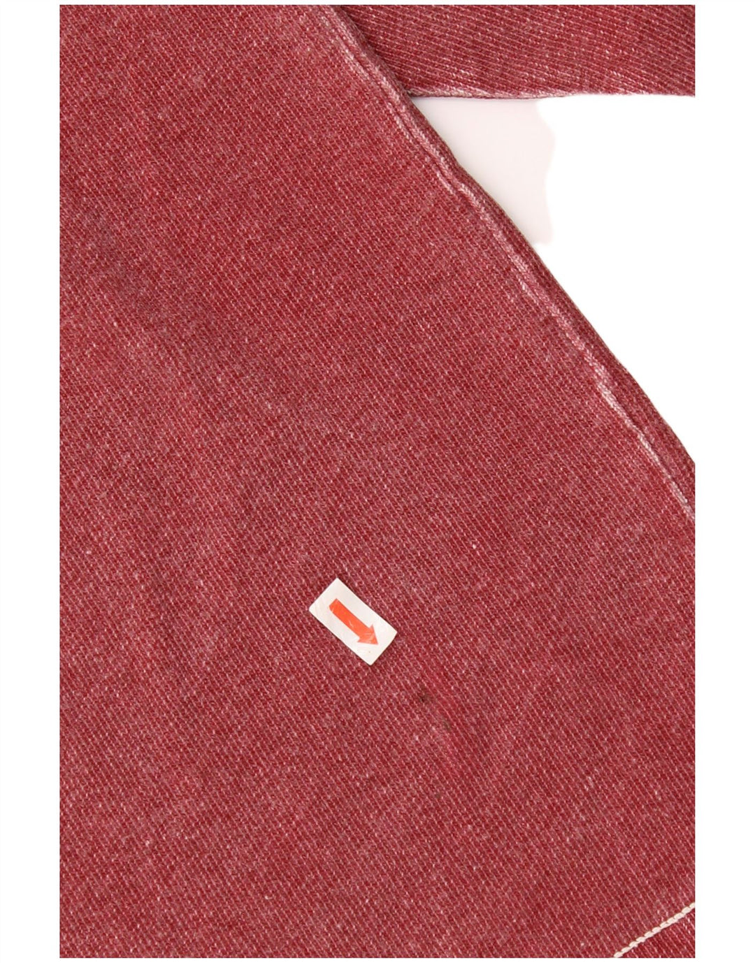 Murphy & Nye Herren-Sweatshirt mit Grafik „Sailmakers“, Größe L, aus roter Baumwolle