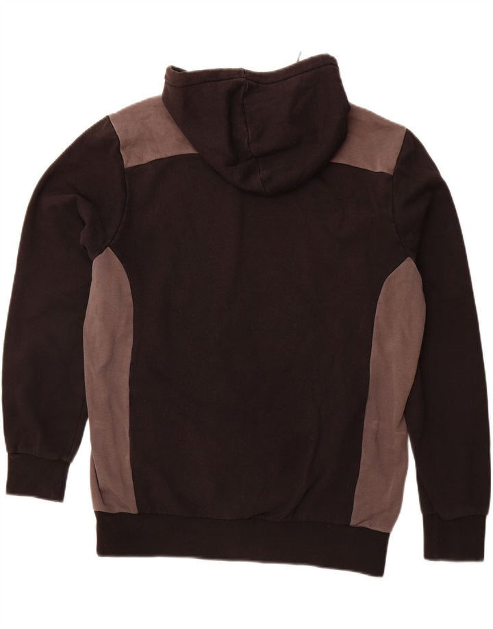 PUMA Herren Kapuzenpullover, groß, Schwarz, Farbblock