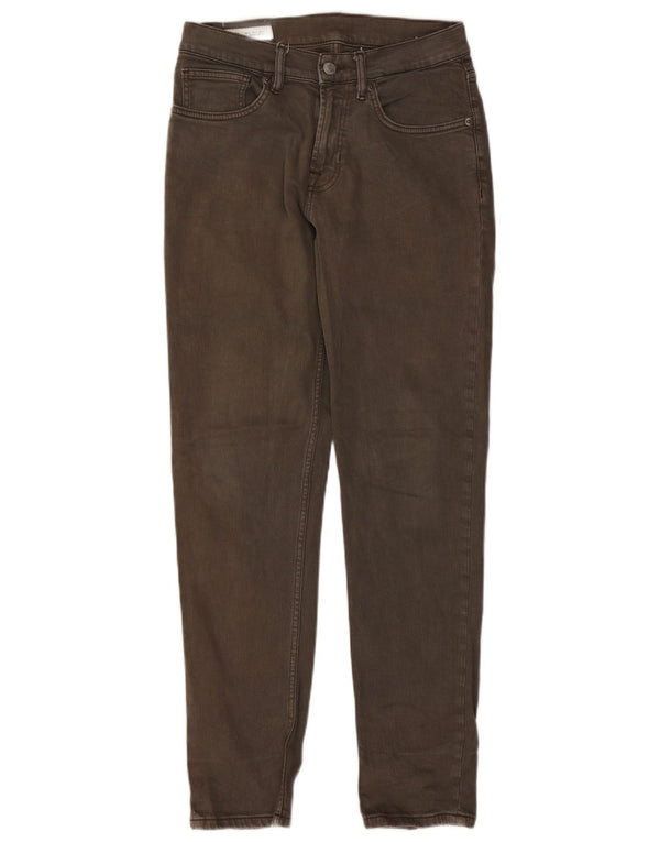 Zara Herren Tapered Jeans EU 40 Medium W31 L31 Braun