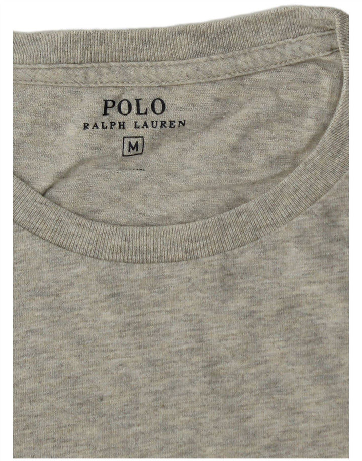 Polo Ralph Lauren Herren T-Shirt Top Mittelgrau meliert
