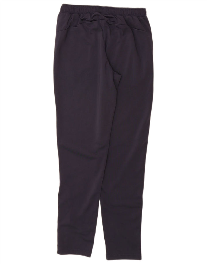 PUMA Boys Tracksuit Trousers 13-14 Years Navy Blue Polyester