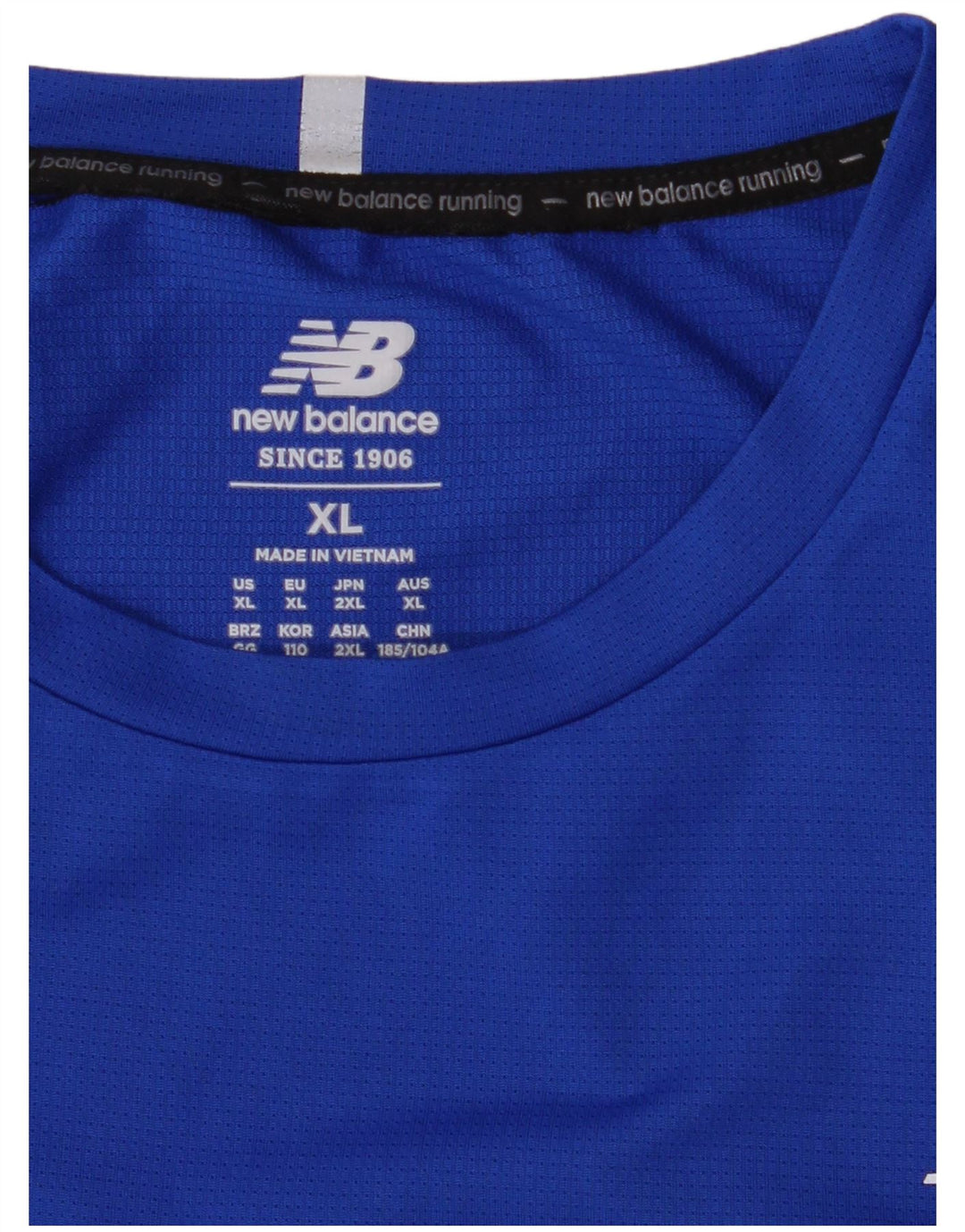 NEW BALANCE Herren T-Shirt Top XL Blau