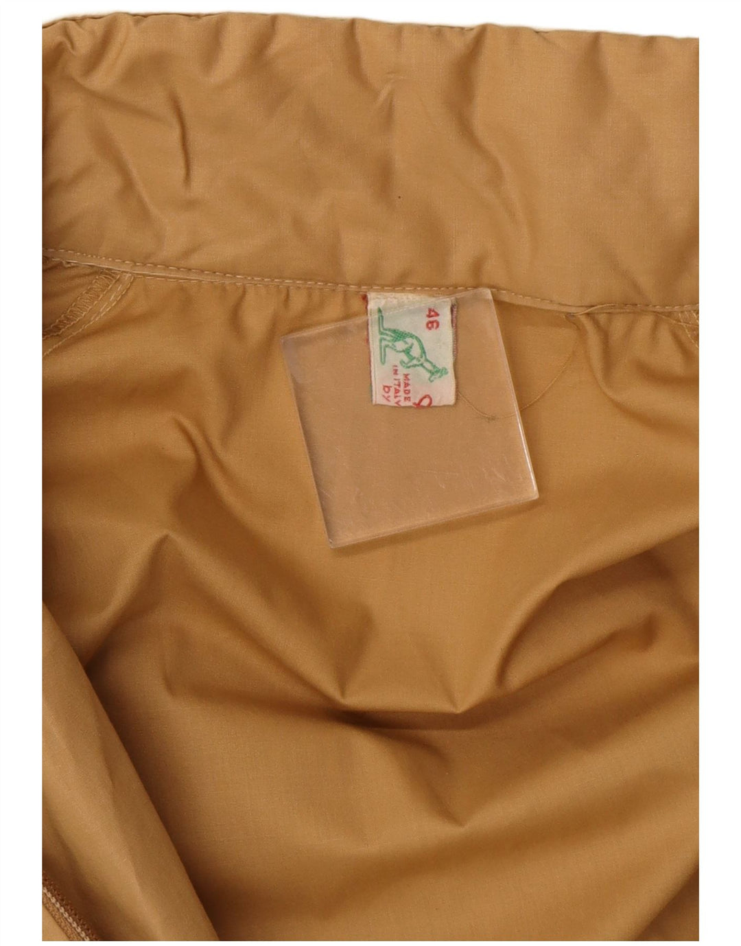 AUSTRALIAN L'ALPINA Herren Bomberjacke IT 46 Small Beige Polyester