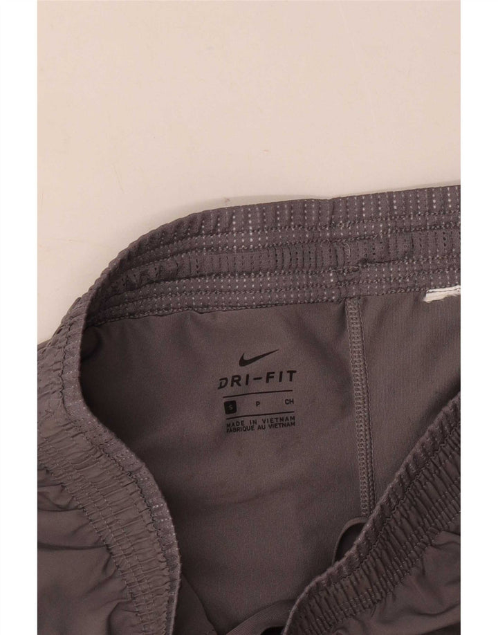 Nike Damen Dri Fit Sport Shorts UK 10 Small Grau