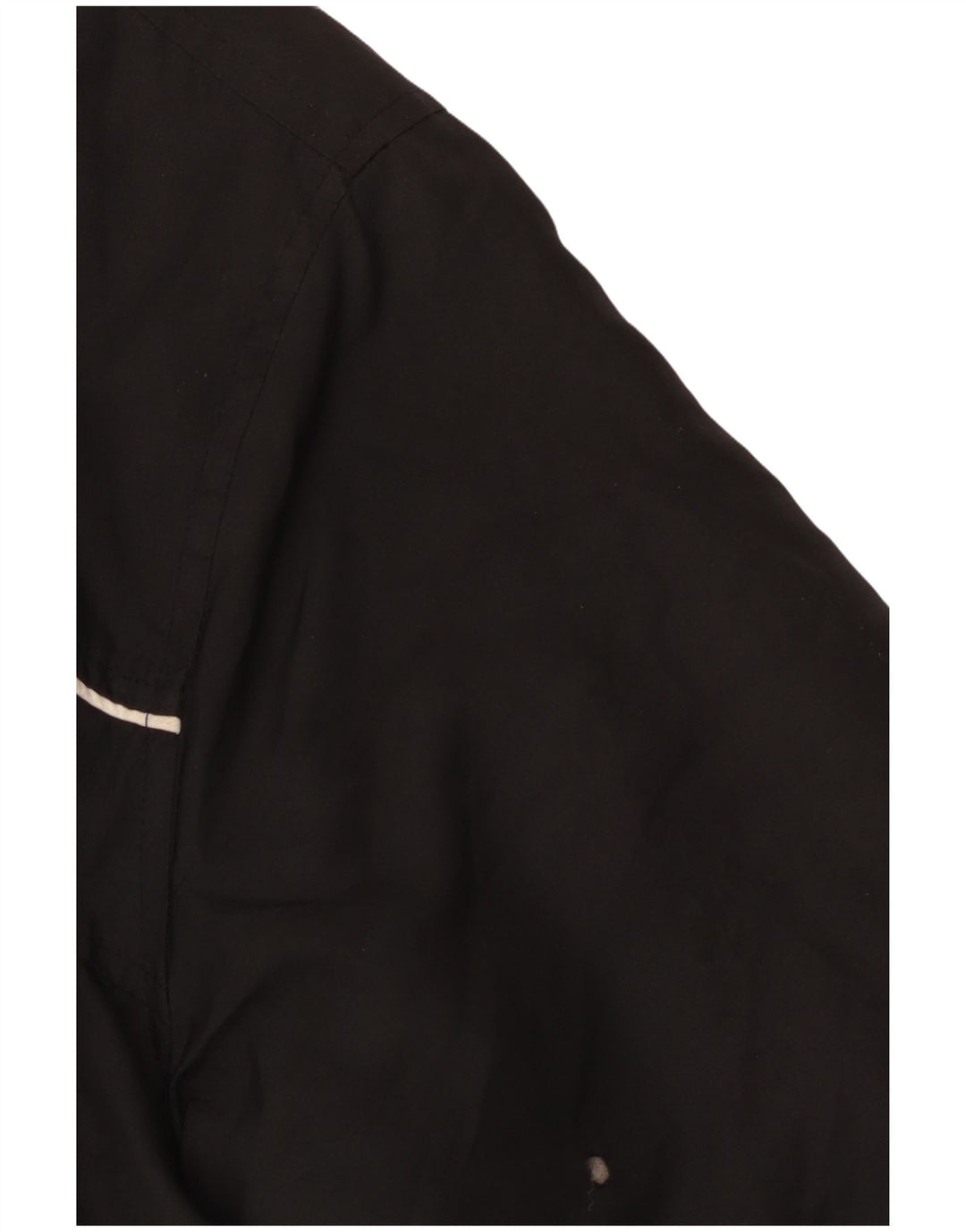 ASICS Herren-Trainingsanzug-Oberjacke, Mittelschwarzes Polyester