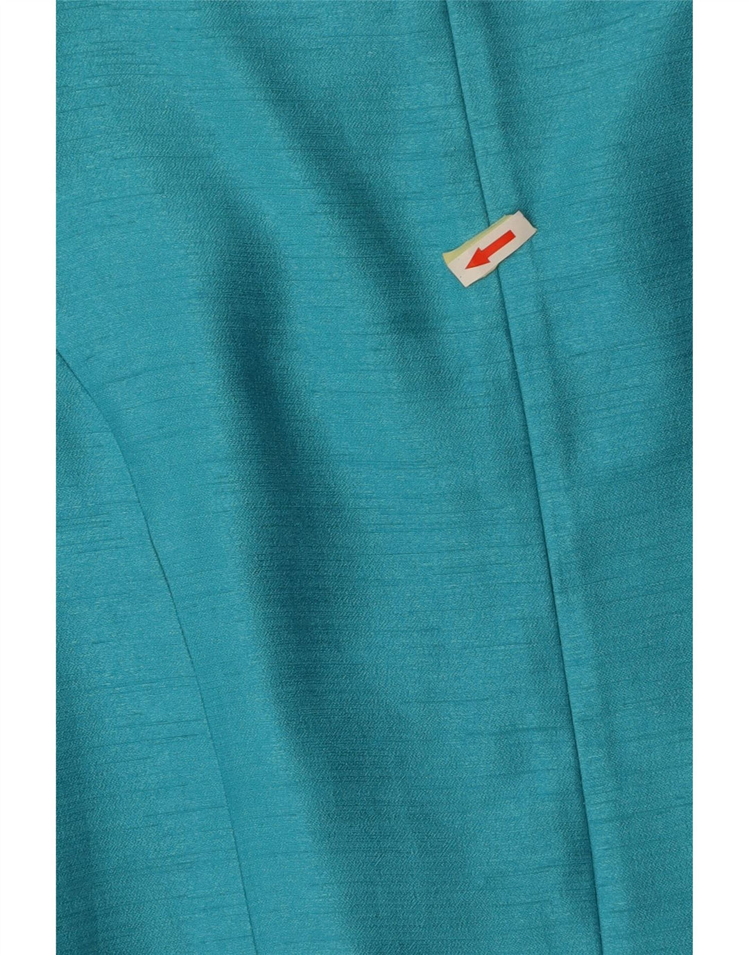 JACQUES VERT Damen Ärmelloses Etuikleid UK 14 Große türkisfarbene Viskose