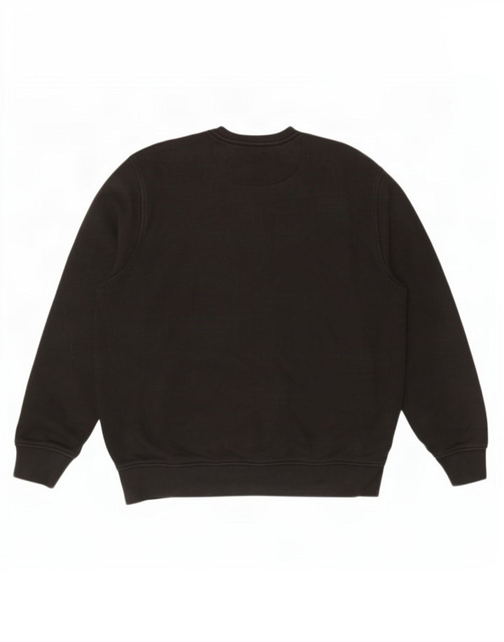 Lacoste Herren Sweatshirt Pullover Größe 6 XL Schwarz Baumwolle