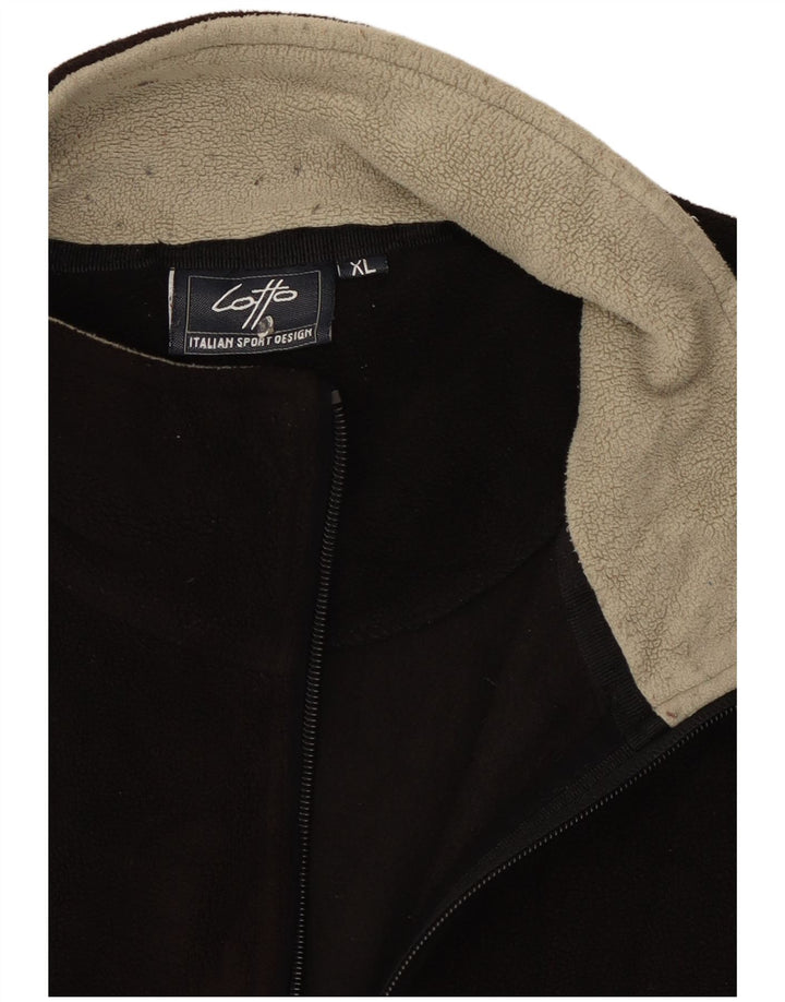 Lotto Damen Fleecejacke UK 18 XL Schwarz