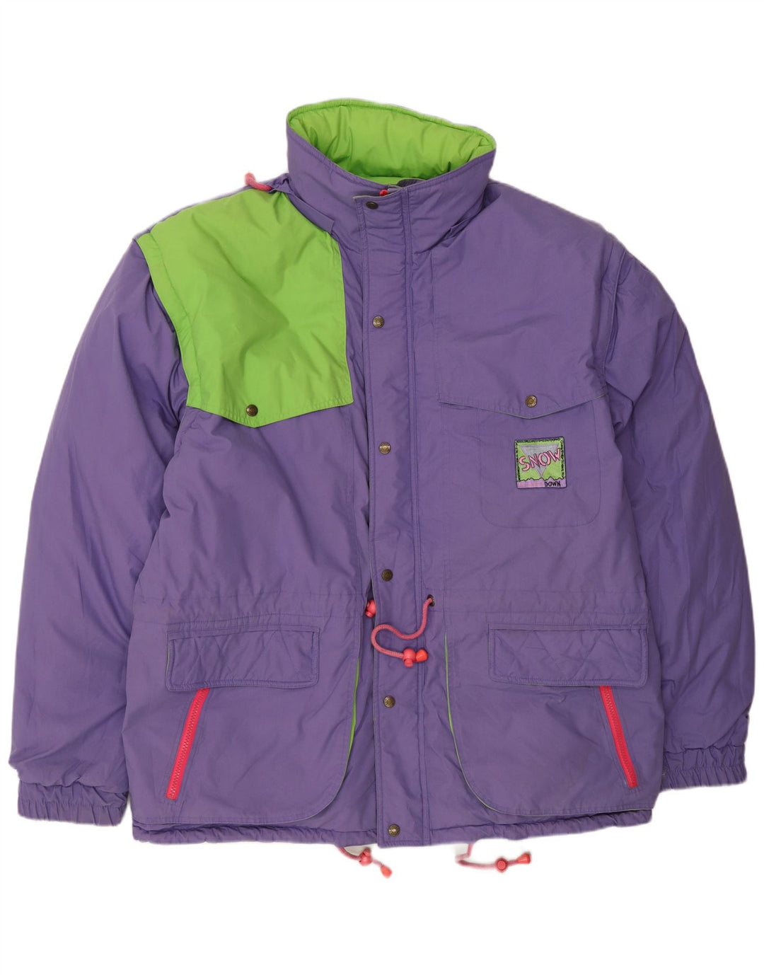 MC Kee's Herren Reversible Wattierte Jacke UK 42 XL Grün