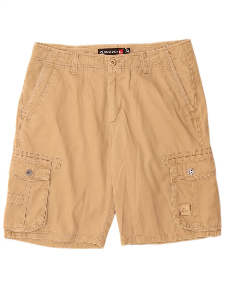QUIKSILVER Herren Cargoshorts W32 mittelbeige Baumwolle