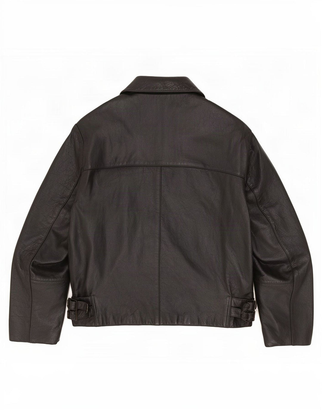 Vintage Herren Lederjacke UK 42 XL Schwarz