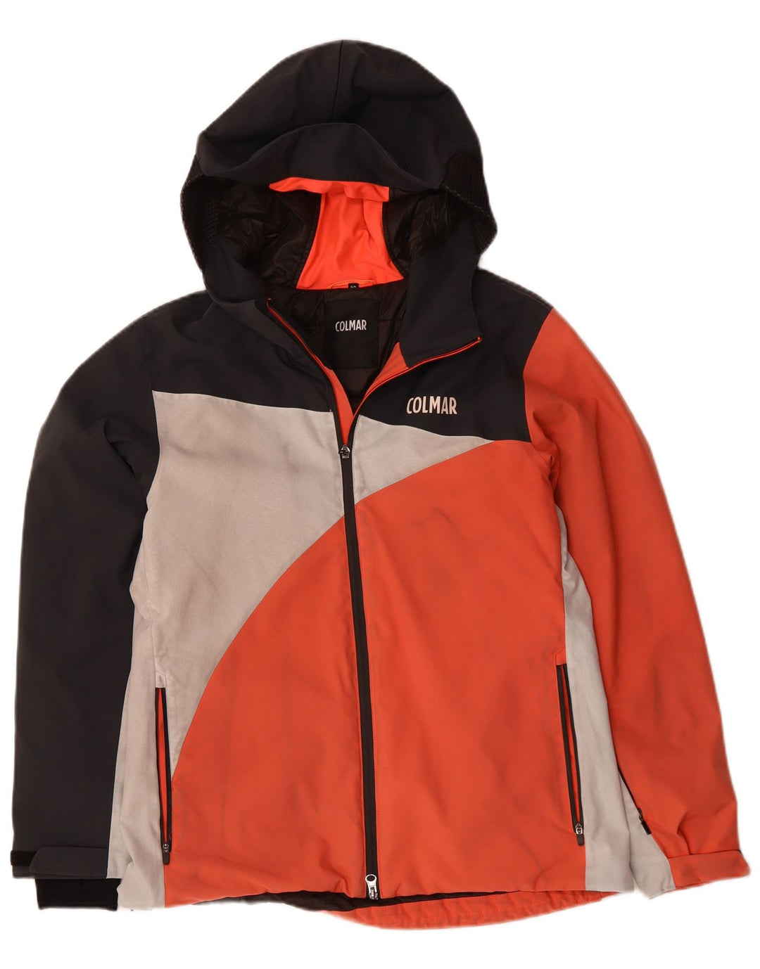 COLMAR Herren-Windjacke mit Kapuze, IT 50, groß, rosa, Farbblock