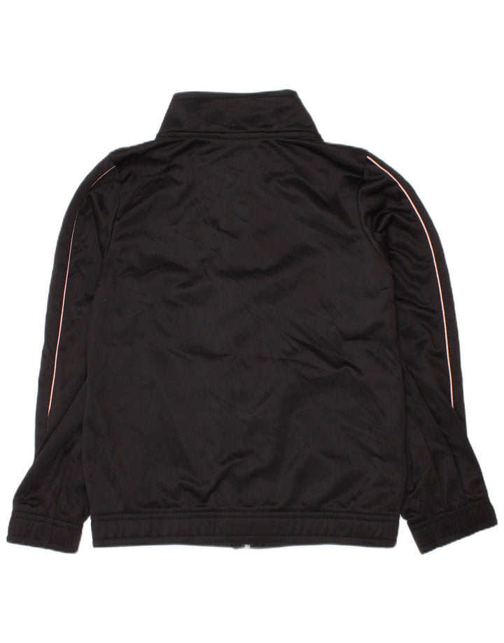 Puma Mädchen Graphic Trainingsanzug Top Jacke 5–6 Jahre Schwarz
