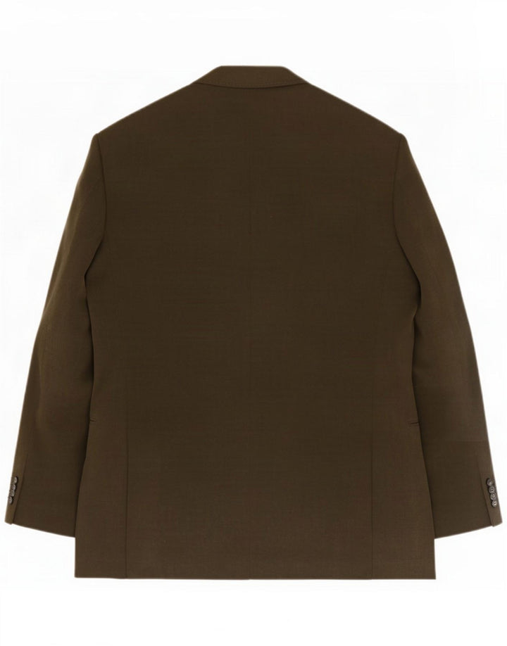 Gant Herren-Blazer mit 2 Knöpfen, EU 48, mittlere Khaki-Baumwolle
