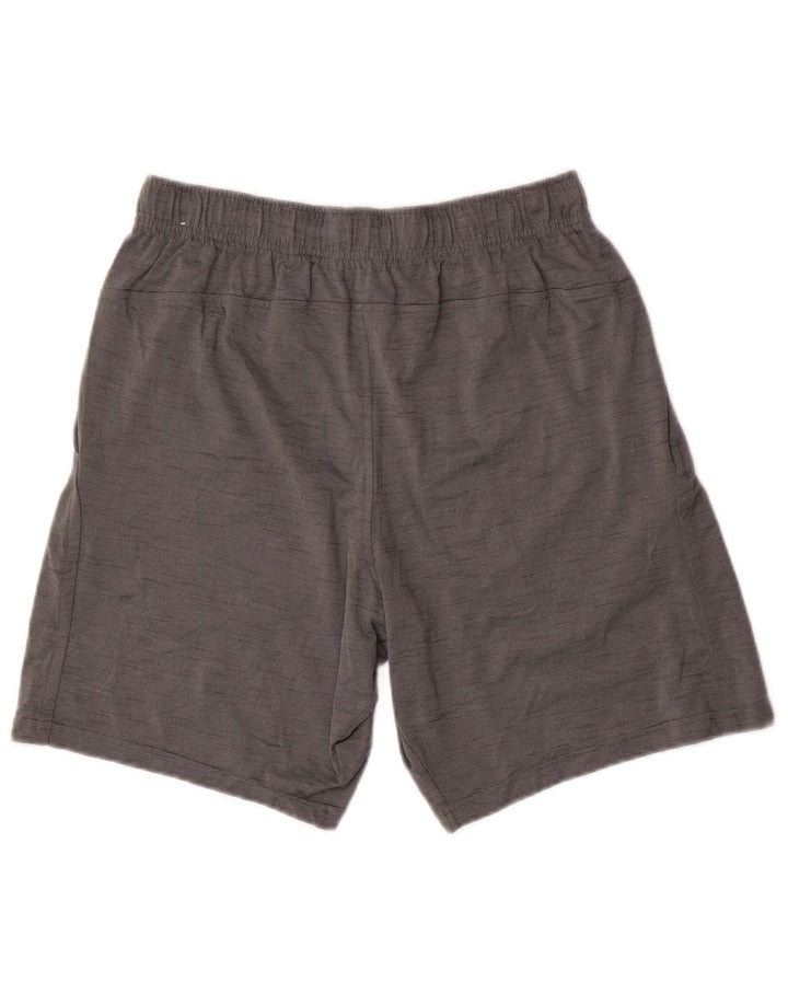 Nike Herren Dri Fit Standard Sportshorts Mittelgrau geflecktes Polyester