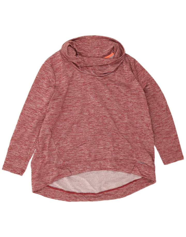 Eddie Bauer Damen-Sweatshirt in Übergröße, Gr. 20, 2XL, rot gefleckt