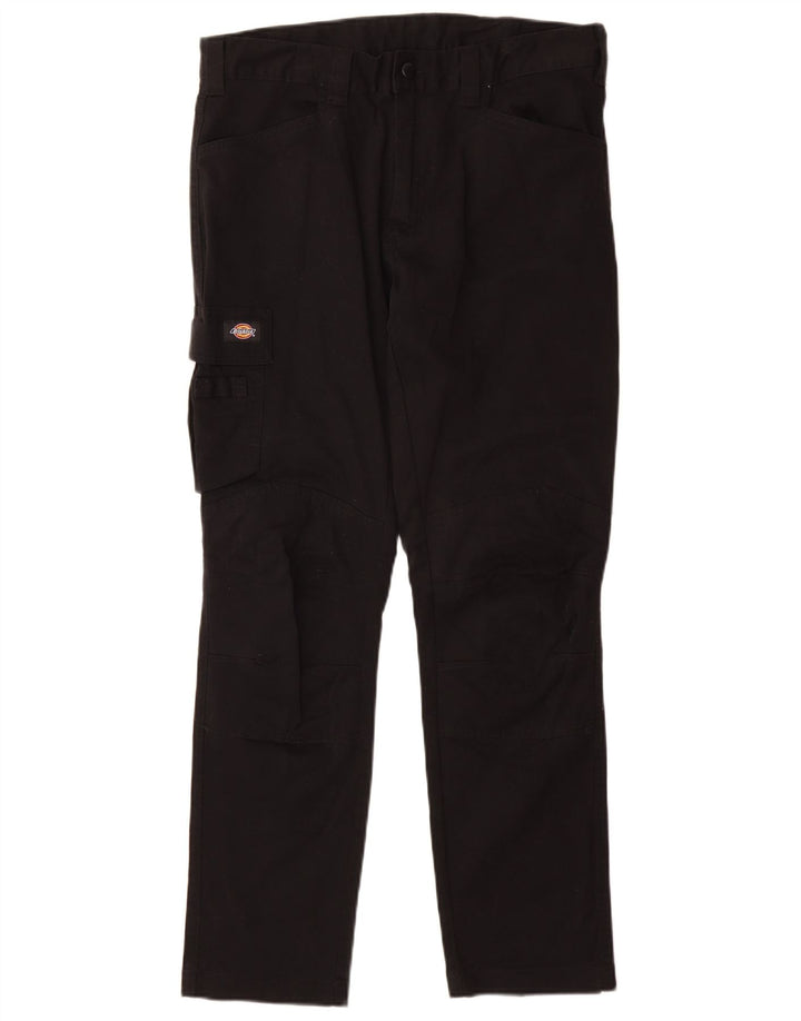Dickies gerade Herren-Cargohose, W34, L32, schwarze Baumwolle