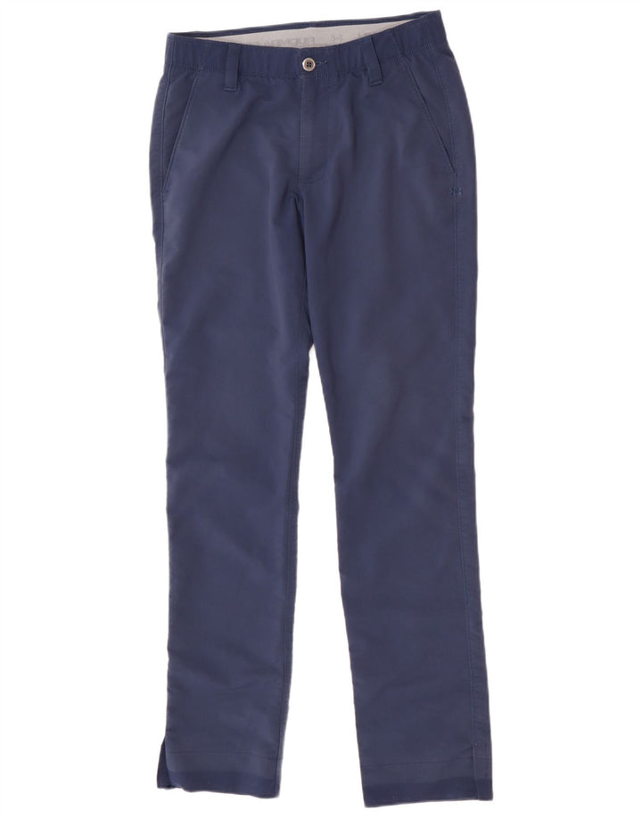 Under Armour Herren Straight Chino Hose W30 L32 Marineblau Polyester