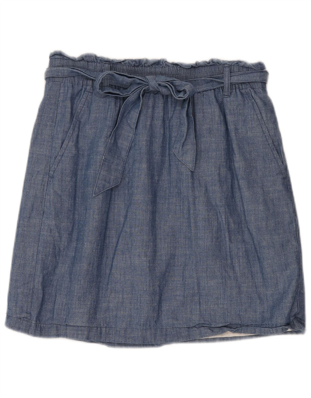 J. Crew Damen-A-Linien-Rock, Größe S, Größe 30, Blau, Baumwolle