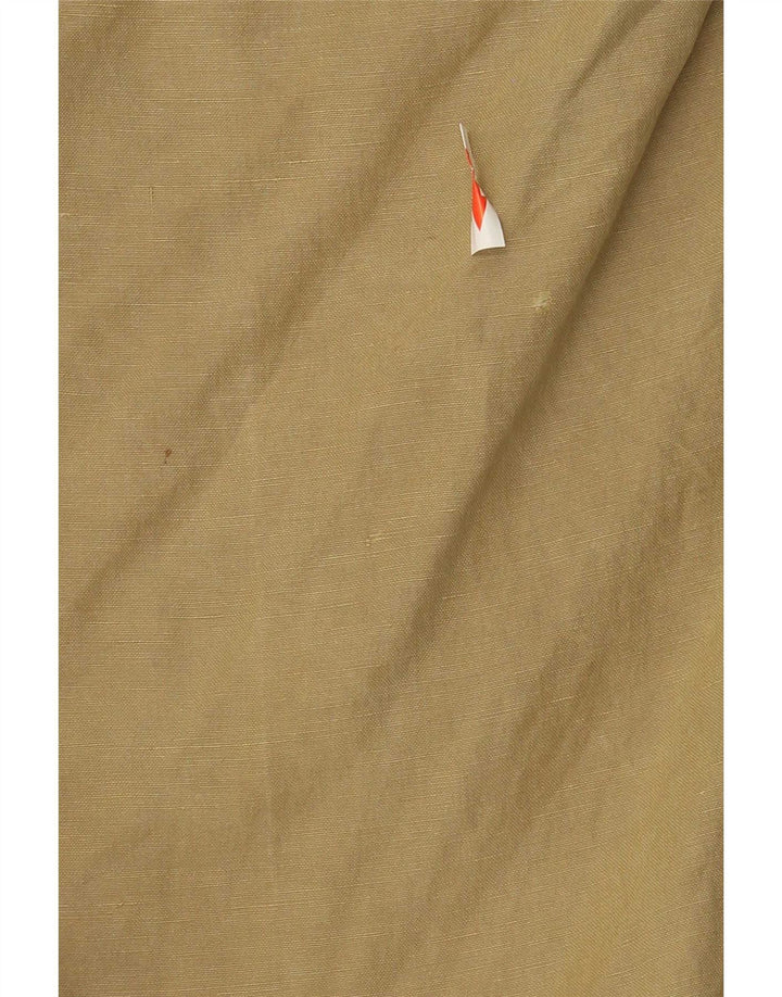 Jaeger Herren-Anzughose, gerade, W44, L28, beige Seide
