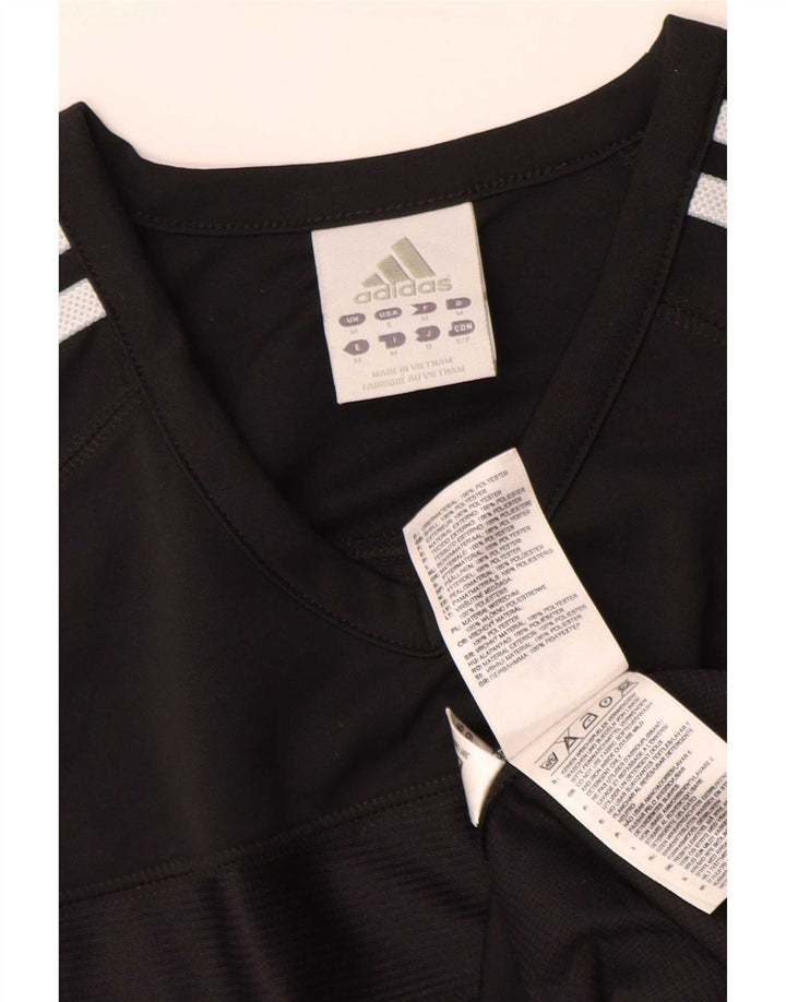Adidas Herren Climacool T-Shirt Top Medium Schwarz Colourblock Polyester