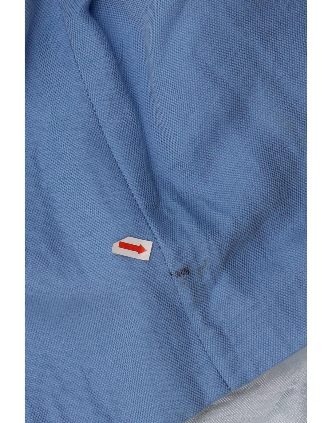 Zara Damen Mantel UK 12 Mittelblaue Baumwolle