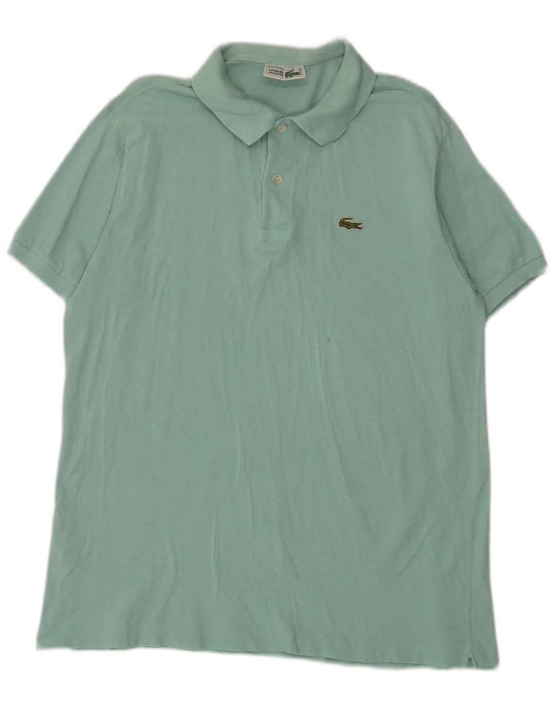 Lacoste Herren Poloshirt Größe 6 XL Grüne Baumwolle