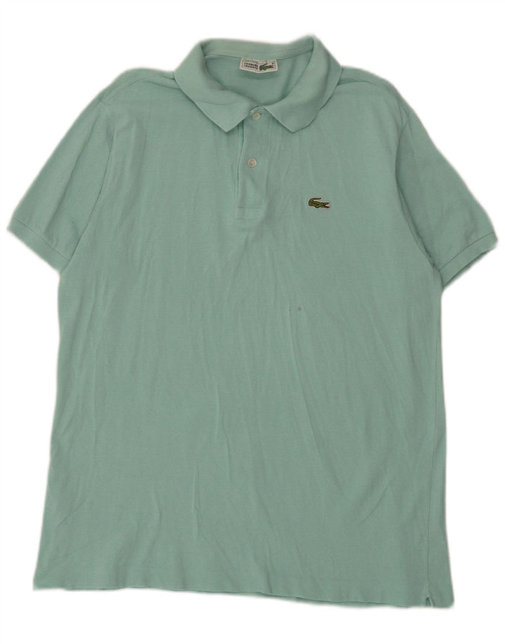 Lacoste Herren Poloshirt Größe 6 XL Grüne Baumwolle