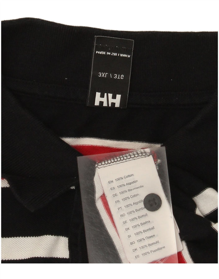 Helly Hansen Herren Poloshirt 3XL Mehrfarbig gestreift aus Baumwolle