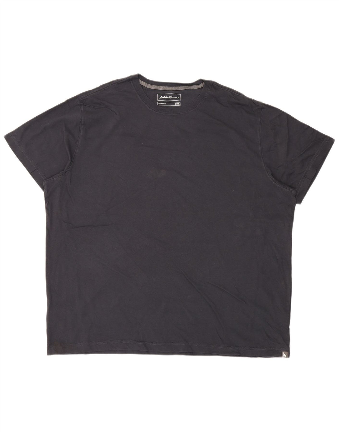 EDDIE BAUER Herren T-Shirt Top 2XL Marineblau Baumwolle