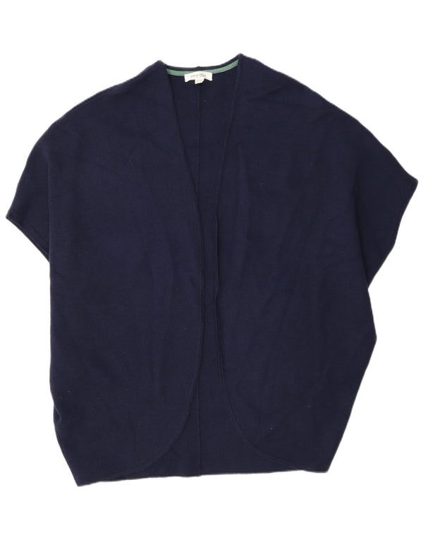 White Stuff Damen-Poncho-Cardigan-Pullover, UK 12, Mittelmarineblau, Polyester